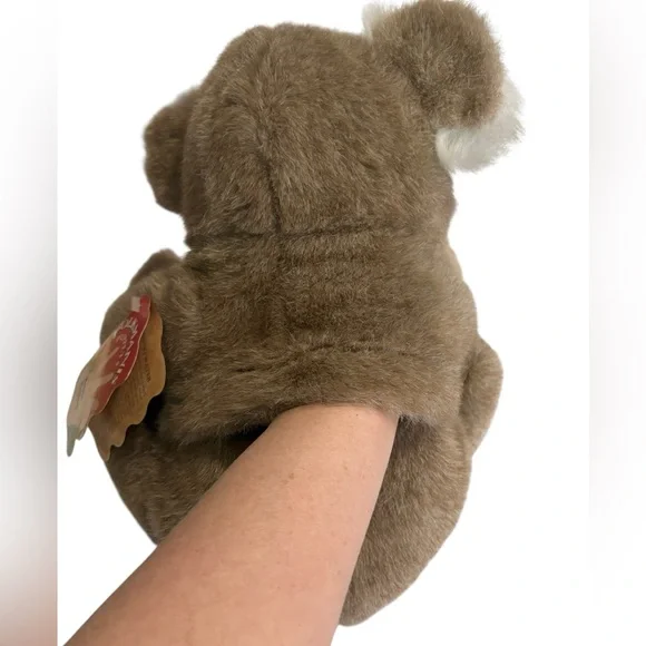 Folkmanis Full Body Hand Puppet 15" KOALA BEAR Plush And EUCALYPTUS W/Tags Read - Picture 6 of 16